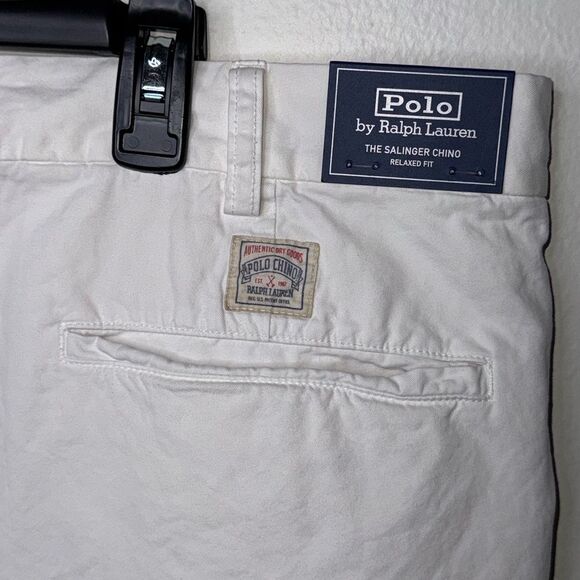Polo Ralph Lauren The Salinger Chino Relaxed Fit Shorts Size 42 - Picture 3 of 6